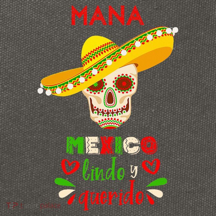 Mana mexico lindo y querido Cotton Canvas Backpack