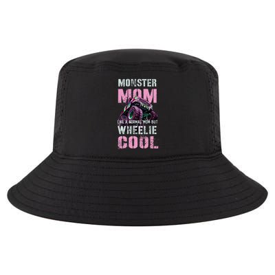 Monster Mom Like Normal Mama But Wheelie Cool Cool Comfort Performance Bucket Hat