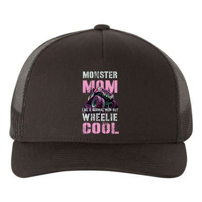 Monster Mom Like Normal Mama But Wheelie Cool Yupoong Adult 5-Panel Trucker Hat