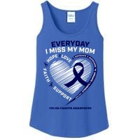 Miss My Loving Memory Mom Colon Cancer Awareness Gift Ladies Essential Tank