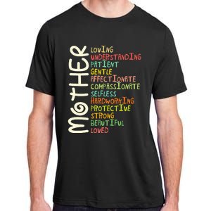 Mother Meaning Love Mom Mothers Day Adult ChromaSoft Performance T-Shirt