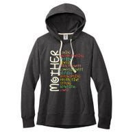 Mother Meaning Love Mom Mothers Day Women's Fleece Hoodie