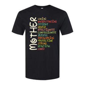 Mother Meaning Love Mom Mothers Day Softstyle CVC T-Shirt