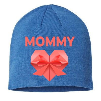 Mommy Mom Love Mommy Heart Thank You Mother's Day Great Gift Sustainable Beanie