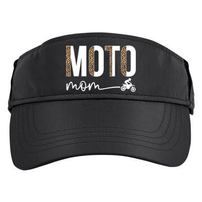 Moto Mom Leopard Motocross Mom Motocross Mother Cool Gift Adult Drive Performance Visor