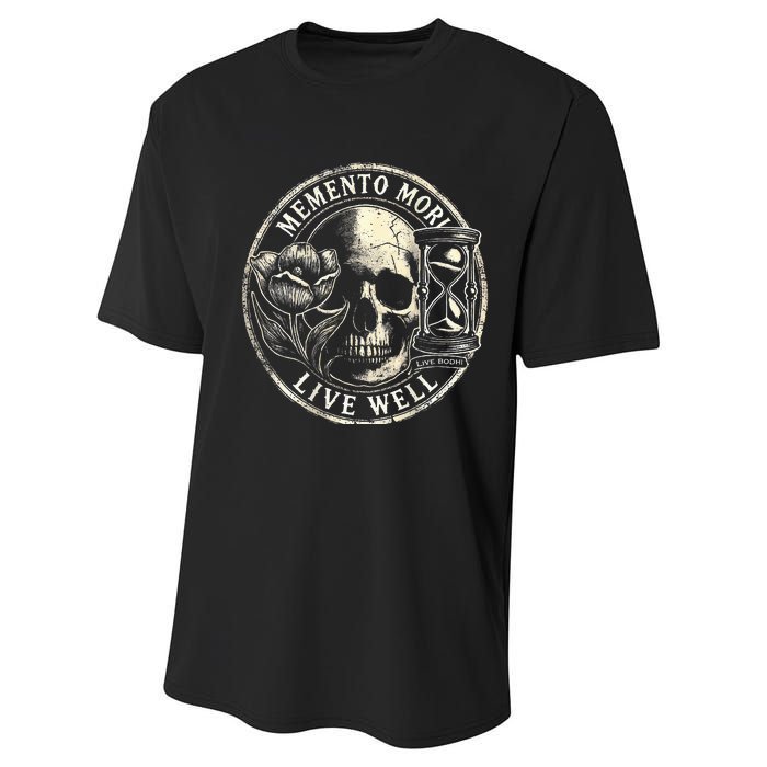 Memento Mori Live Well Performance Sprint T-Shirt