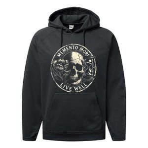 Memento Mori Live Well Performance Fleece Hoodie