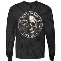 Memento Mori Live Well Tie-Dye Long Sleeve Shirt