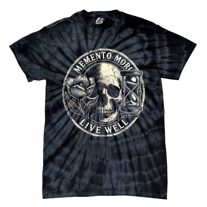 Memento Mori Live Well Tie-Dye T-Shirt