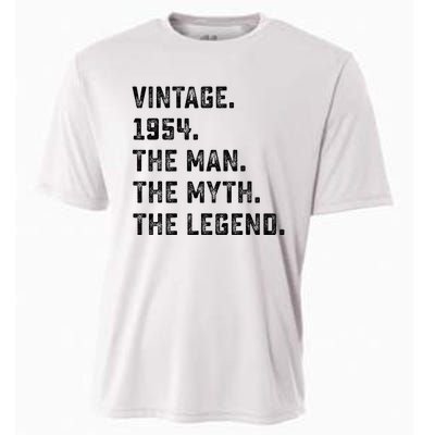 Man Myth Legend 1954 71st Birthday For 71 Years Old Cooling Performance Crew T-Shirt