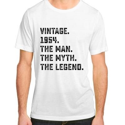 Man Myth Legend 1954 71st Birthday For 71 Years Old Adult ChromaSoft Performance T-Shirt