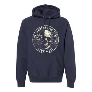 Memento Mori Live Well Premium Hoodie