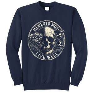 Memento Mori Live Well Tall Sweatshirt