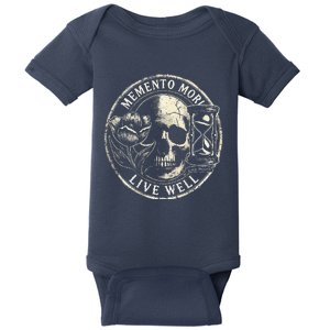 Memento Mori Live Well Baby Bodysuit