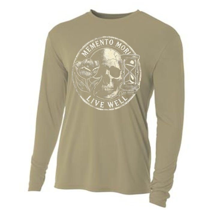 Memento Mori Live Well Cooling Performance Long Sleeve Crew