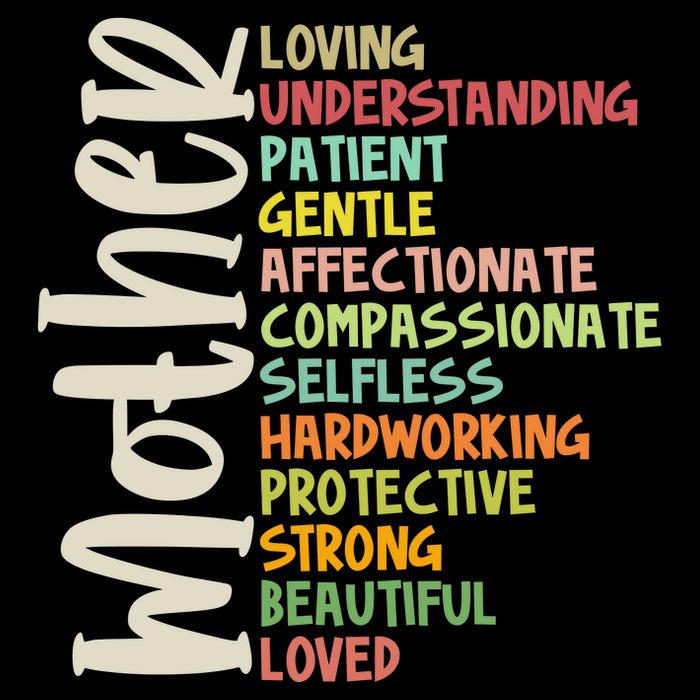 Mother Meaning Loving Gift Womens Tank Top