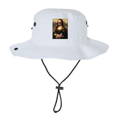 Modern Mona Lisa Tongue Ring Bucket Hat