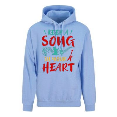 Motivational Music Lover Singing Lover Guitar Lover Unisex Surf Hoodie