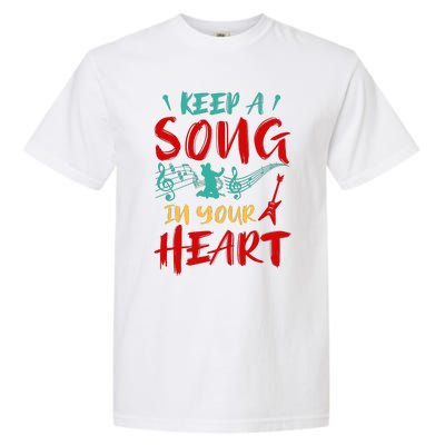 Motivational Music Lover Singing Lover Guitar Lover Garment-Dyed Heavyweight T-Shirt