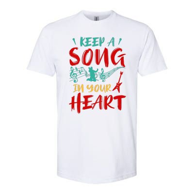 Motivational Music Lover Singing Lover Guitar Lover Softstyle® CVC T-Shirt