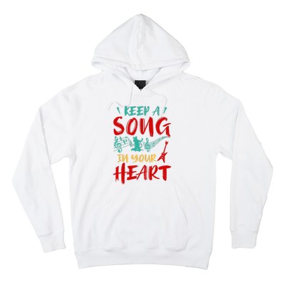 Motivational Music Lover Singing Lover Guitar Lover Hoodie