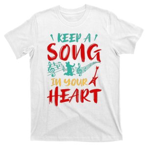 Motivational Music Lover Singing Lover Guitar Lover T-Shirt