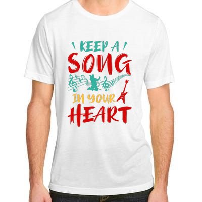 Motivational Music Lover Singing Lover Guitar Lover Adult ChromaSoft Performance T-Shirt