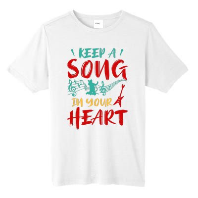 Motivational Music Lover Singing Lover Guitar Lover Tall Fusion ChromaSoft Performance T-Shirt