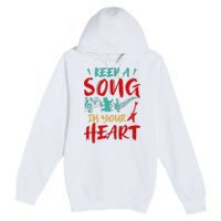 Motivational Music Lover Singing Lover Guitar Lover Premium Pullover Hoodie