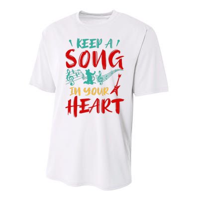 Motivational Music Lover Singing Lover Guitar Lover Performance Sprint T-Shirt