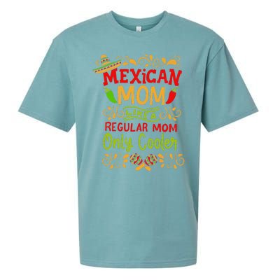 Mexican Mom Like A Regular Mom Only Cooler Definition Gift Sueded Cloud Jersey T-Shirt