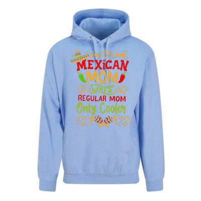 Mexican Mom Like A Regular Mom Only Cooler Definition Gift Unisex Surf Hoodie