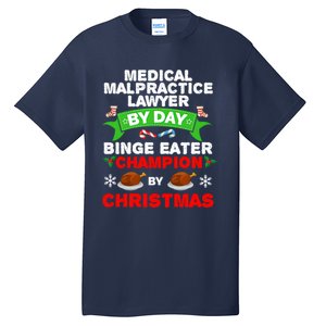 Medical Malpractice Lawyer Christmas Tall T-Shirt