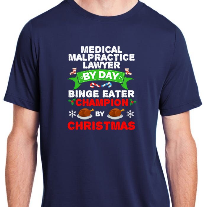 Medical Malpractice Lawyer Christmas Adult ChromaSoft Performance T-Shirt