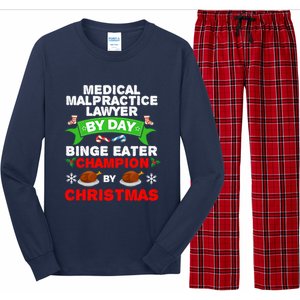 Medical Malpractice Lawyer Christmas Long Sleeve Pajama Set