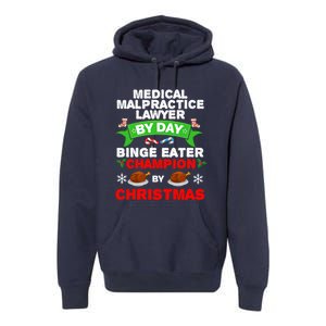 Medical Malpractice Lawyer Christmas Premium Hoodie