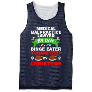 Medical Malpractice Lawyer Christmas Mesh Reversible Basketball Jersey Tank