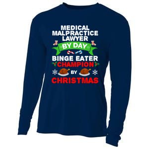 Medical Malpractice Lawyer Christmas Cooling Performance Long Sleeve Crew