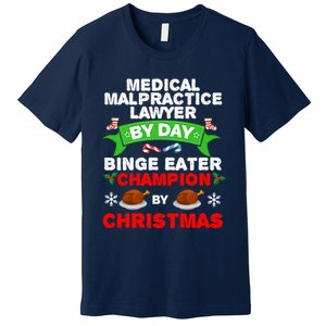 Medical Malpractice Lawyer Christmas Premium T-Shirt