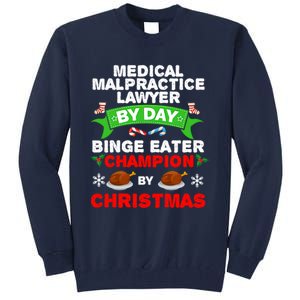 Medical Malpractice Lawyer Christmas Tall Sweatshirt