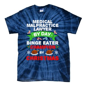 Medical Malpractice Lawyer Christmas Tie-Dye T-Shirt