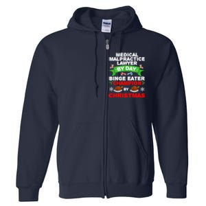 Medical Malpractice Lawyer Christmas Full Zip Hoodie