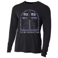 Mama MomS Life MotherS Day Family Cooling Performance Long Sleeve Crew