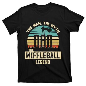 Man Myth Legend Dad Wiffleball Amazing Player T-Shirt