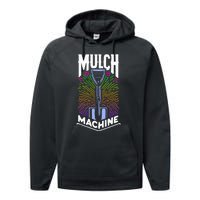 Mulch Machine Performance Fleece Hoodie