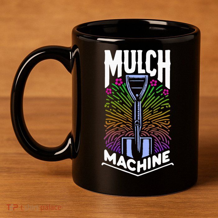 Mulch Machine 11oz C Handle Ceramic Mug