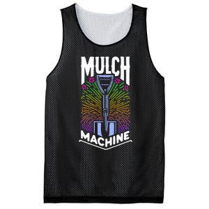 Mulch Machine Mesh Reversible Basketball Jersey Tank