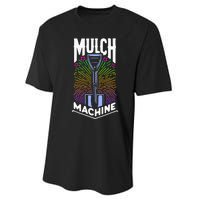 Mulch Machine Performance Sprint T-Shirt