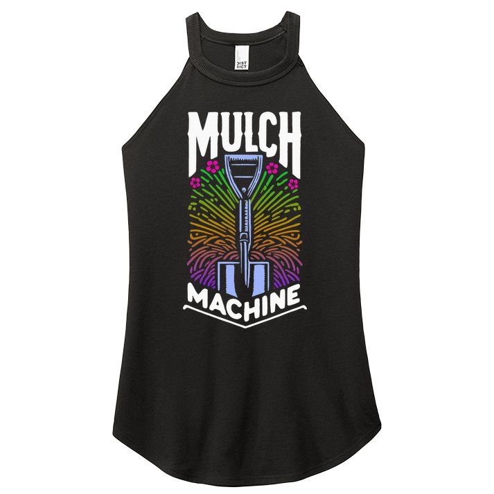Mulch Machine Women's Perfect Tri Rocker Tank