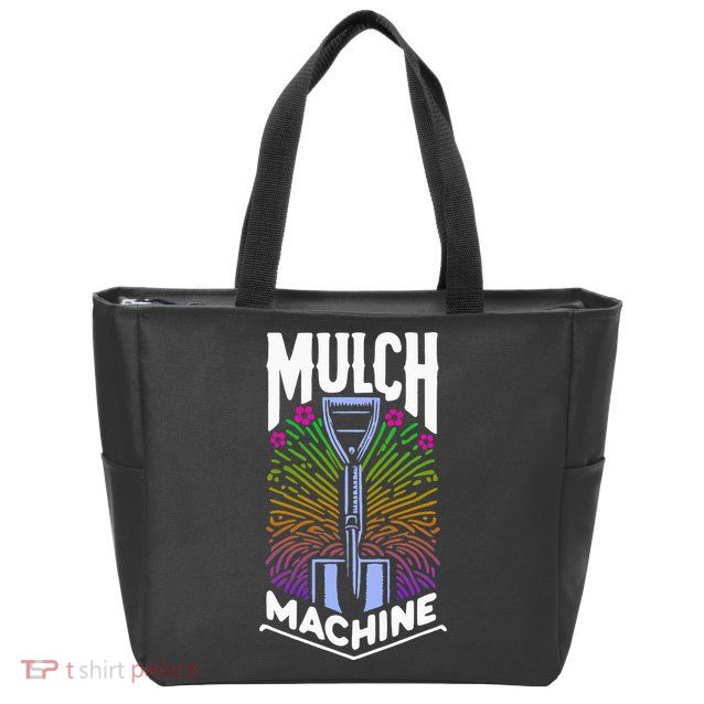 Mulch Machine Zip Tote Bag